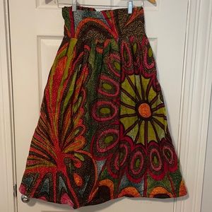 Fun multi colored skirt